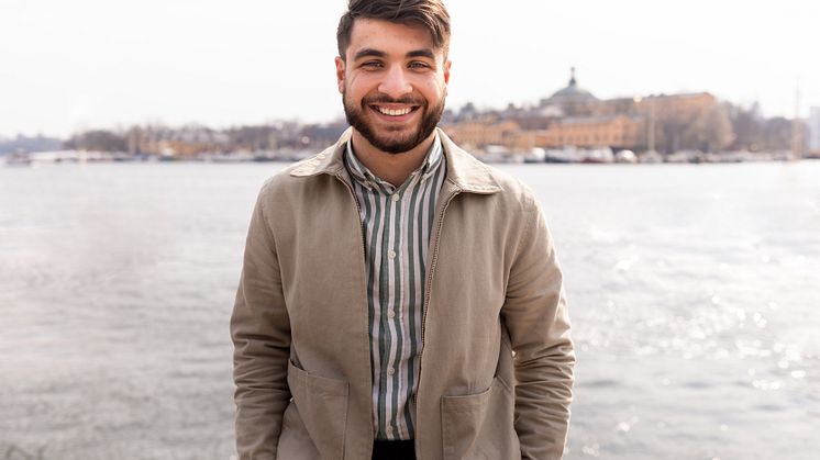 Kompassrosstipendiat 2019, Shanga Aziz, foto: Nathalie Malic/Stiftelsen Ungt Ledarskap