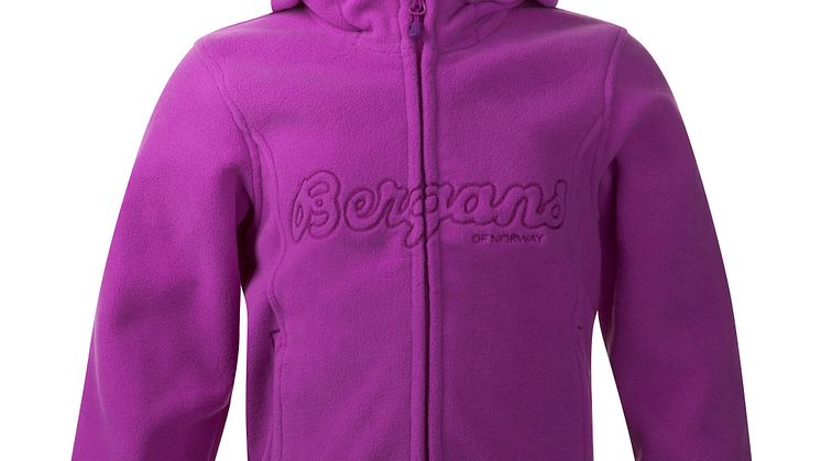 Bryggen Kids Jacket - Heather Purple/Dark Heather