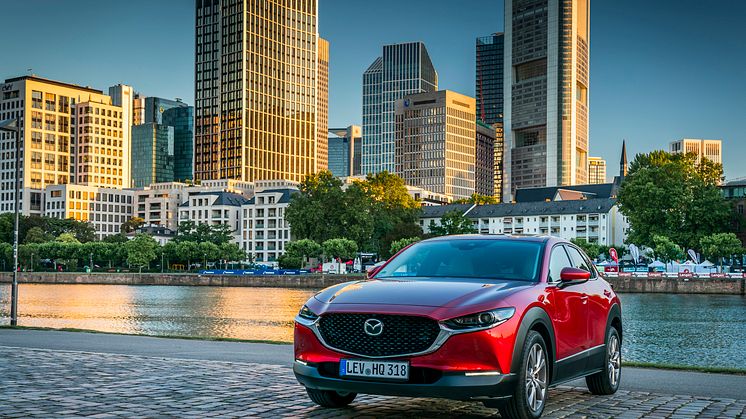 Mazda CX-30 i Soul Red Crystal