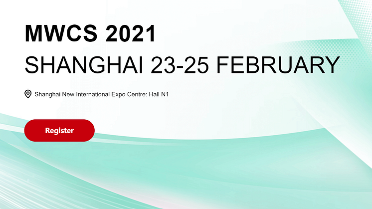 Online. MWC Shanghai, 23-25 februari 2021.