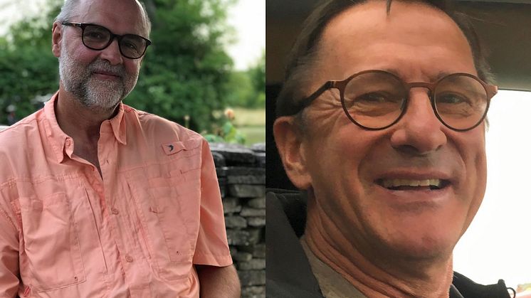 Torben Grut och Tommy Brismo, utbildare på utbildningen IT-projektledare på Nackademin.
