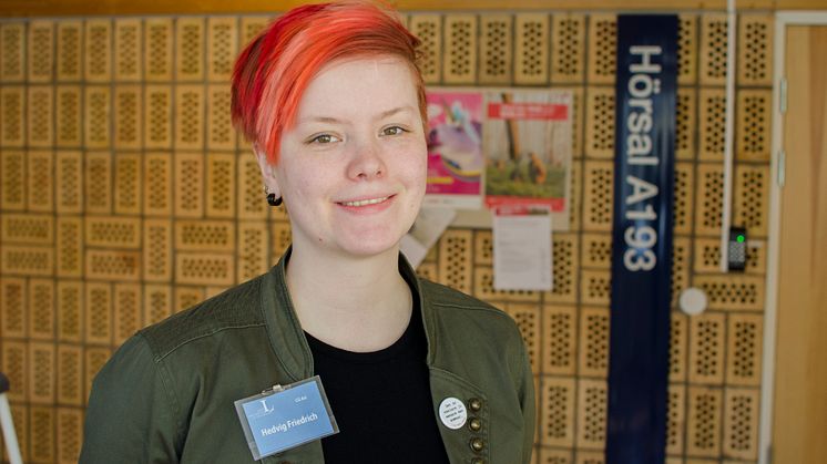 Hedvig Friedrich, student i datorgrafik vid Luleå tekniska universitet.