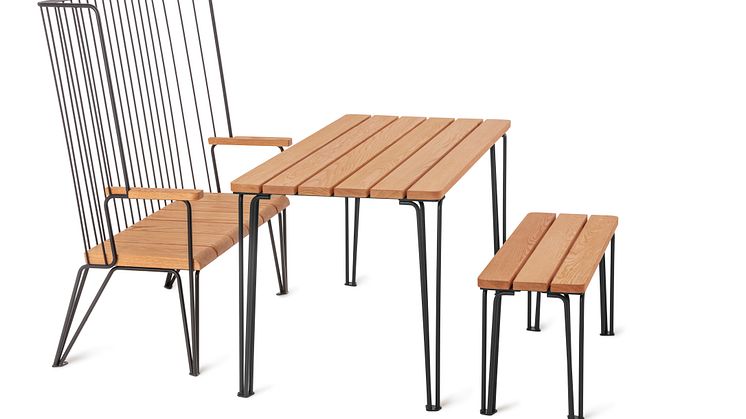 Gard möbelgrupp, design Odin Brange Sollie. Nyhet 2020