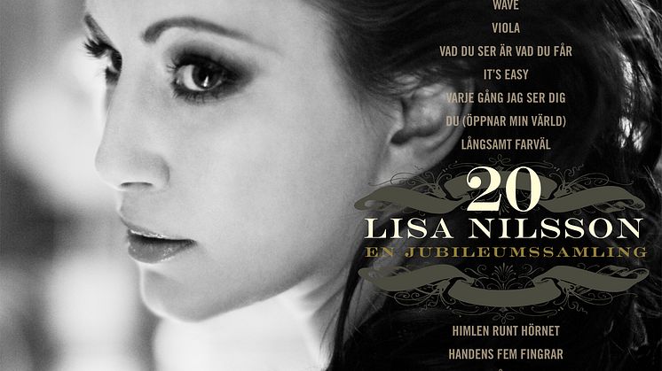 "20 - En jubileumssamling" med Lisa Nilsson