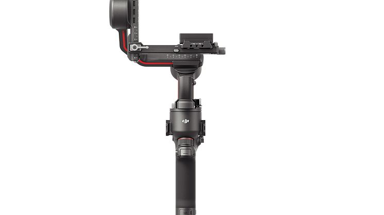 DJI RS 3 - Complete setup - front view (no camera)