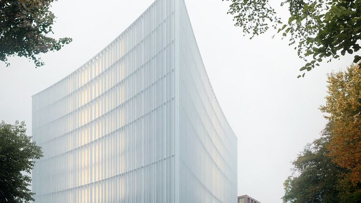 Förslag KUNSKAPENS FYR, arkitekttävling universitetsbiblioteket