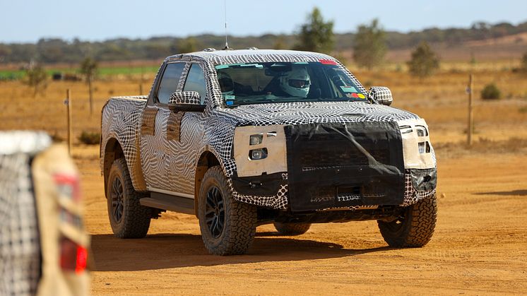 Neste generasjon Ford Ranger Raptor teaser 2022