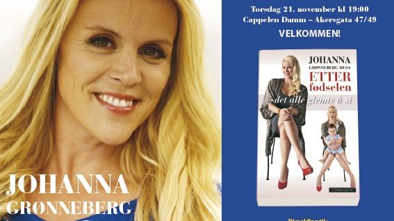Sier det høyt: Velkommen til Johannas lanseringsfest