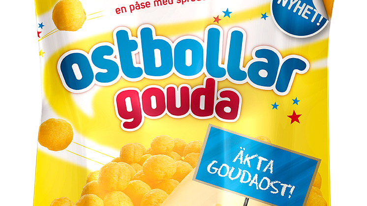 Estrella lanserar Sveriges goudaste ostbollar