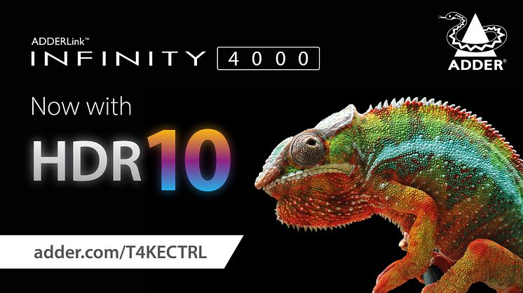 Adder Announces New Features for ADDERLink® INFINITY 4000 Series