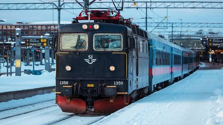 SJs kvällståg mellan Mora och Stockholm åter i trafik under Vasaloppet och Öppet spår
