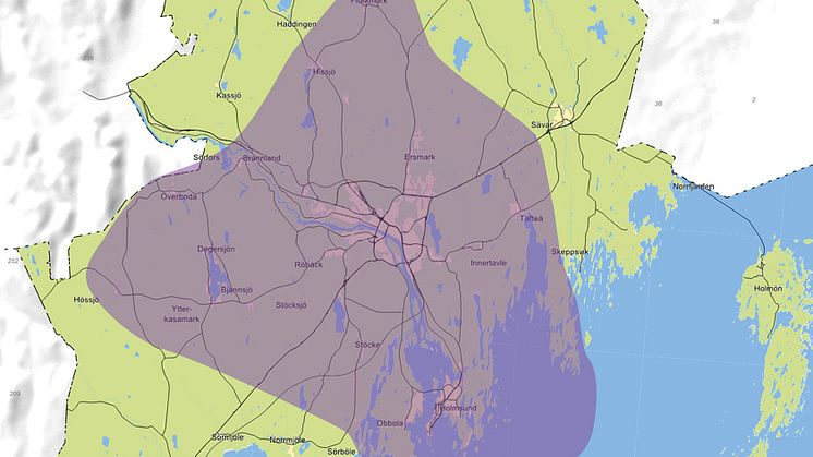 Fortsatta bevattningsrestriktioner i Umeå