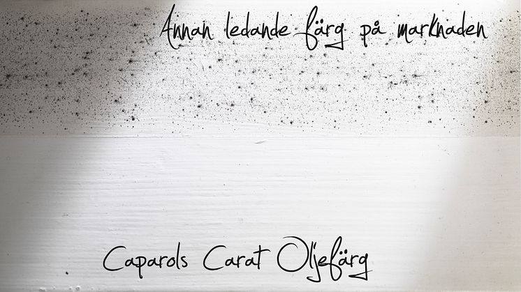 Produktuppdatering – CARAT självrengörande målarfärg