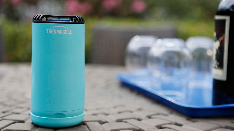 Placera ut Thermacell mini Halo och njut av den myggfria zonen