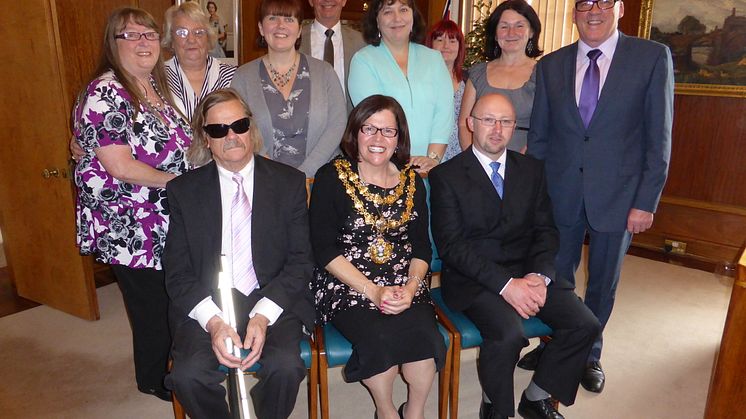 Mayor welcomes volunteers honoured by the Queen