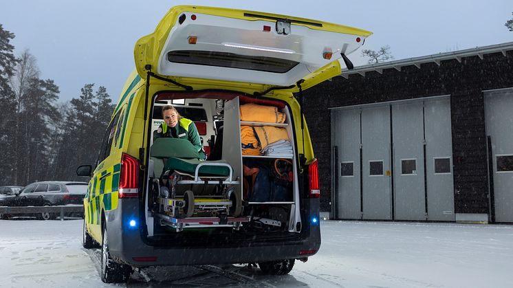 Mercedes-Benz eVito - eldriven ambulans