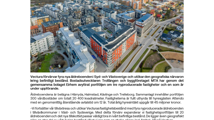 Pressmeddelande_Vectura köper fastighetsportfölj med nyproducerade äldreboenden i Väst- och Sydsverige.pdf