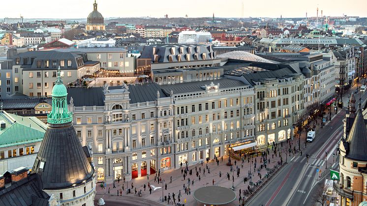 Visualisering: Sturegallerian AB 