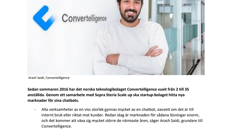 Skandinavisk satsning på chatbots