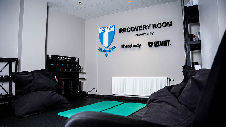 Therabody Recovery Room at Malmö FF Stadion