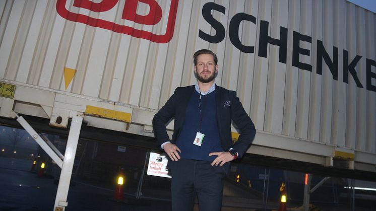 Christian Flatum, direktør for sjøfrakt i Schenker Norge