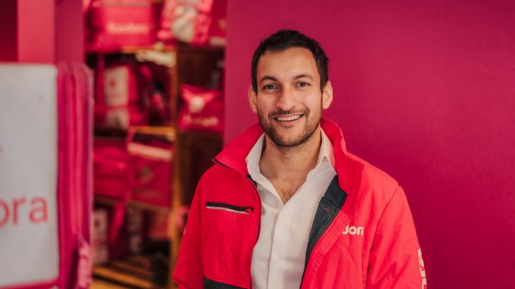 Prashant Søegaard, administrerende direktør i foodora