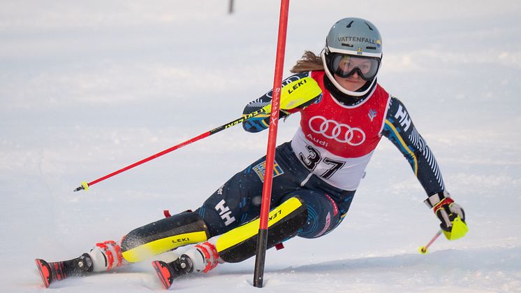 Alpinåkaren Hanna Aronsson Elfman, Kils SLK.