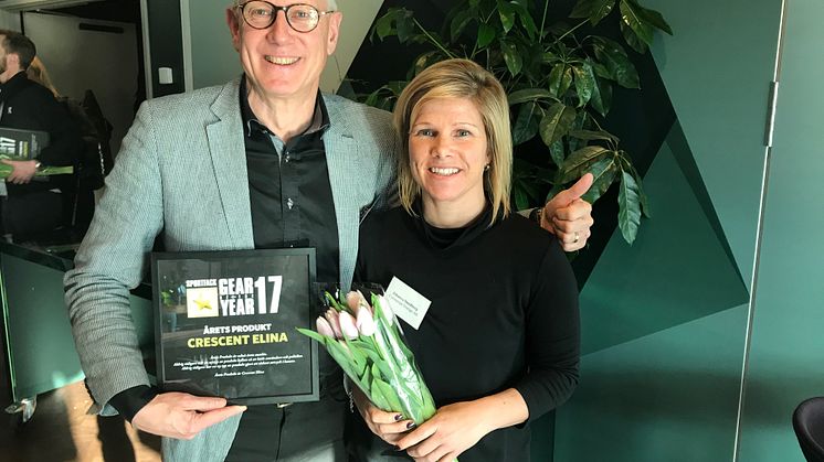 Jonas Netterström, VD  och Johanna Smedberg, Marknadschef för Cycleurope Sverige AB