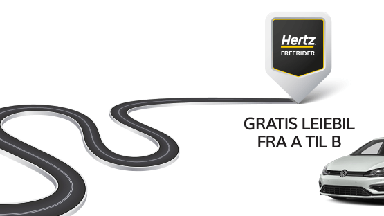 Hertz gir enda flere gratis leiebil. «Hertz Freerider» utvides og forbedres.