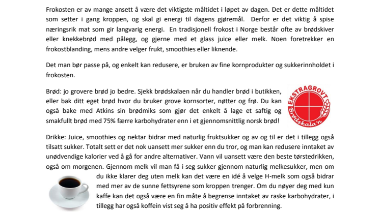 Slik spiser du "lavkarbo" hele dagen! 