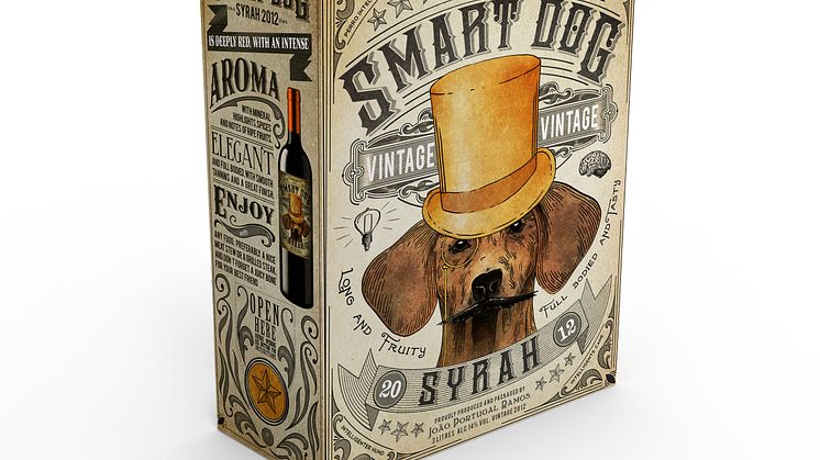Smart Dog Syrah- resultatet av en busig hund, ett oväntat fynd och en passionerad vinmakare!