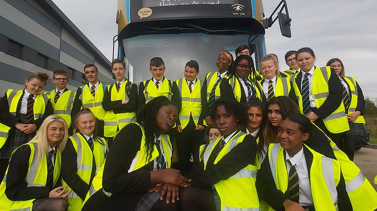Go North East partners with NE1 Can programme to showcase career opportunities to 160 students