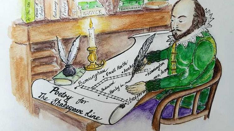 West Midlands Railway unveils 18 poems for Shakespeare Line stations 
