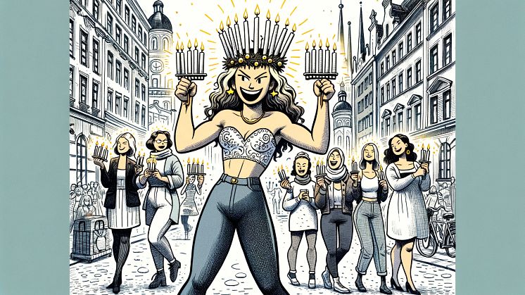 Hyllning till rebelliska Lucia som leder vägen för säkrare och mer upplysta städer