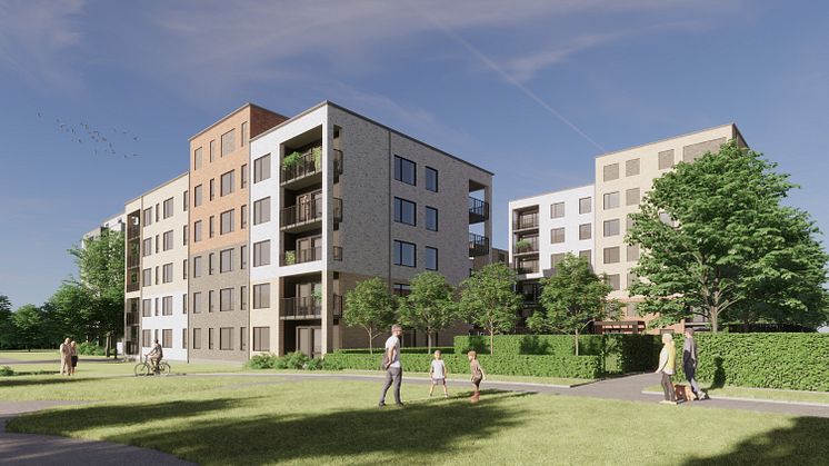 Bygglov klart för Riksbyggens seniorbostäder i Pålsjö, Helsingborg