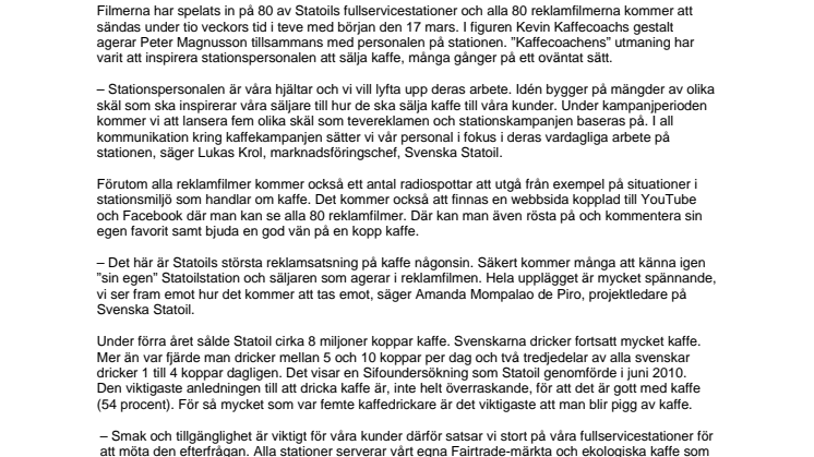 Malmros och Magnusson gör 80 reklamfilmer åt Statoil 
