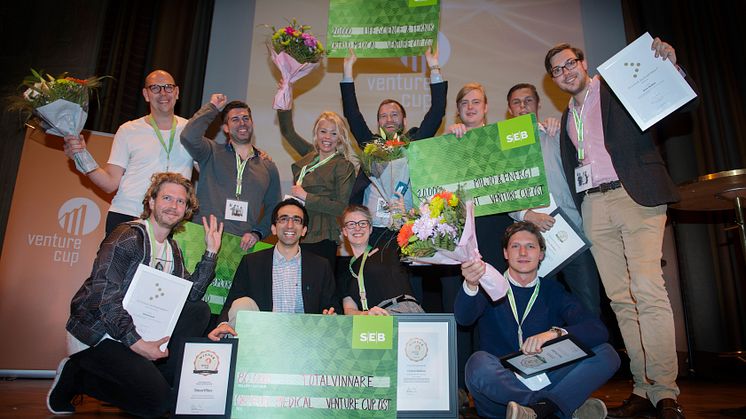 Segrarna i Venture Cup Öst kommer minska lidandet inom vården