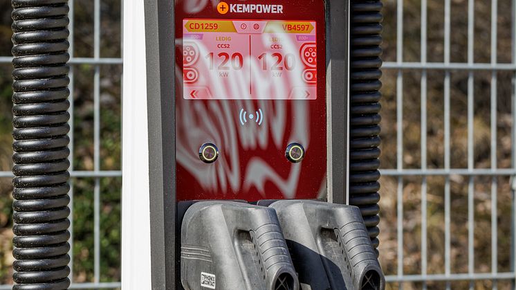 Coca-Cola laddstation