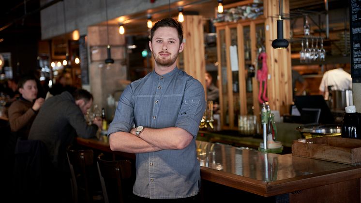 Köksmästare Daniel Haynes Tap Room Kungsholmen