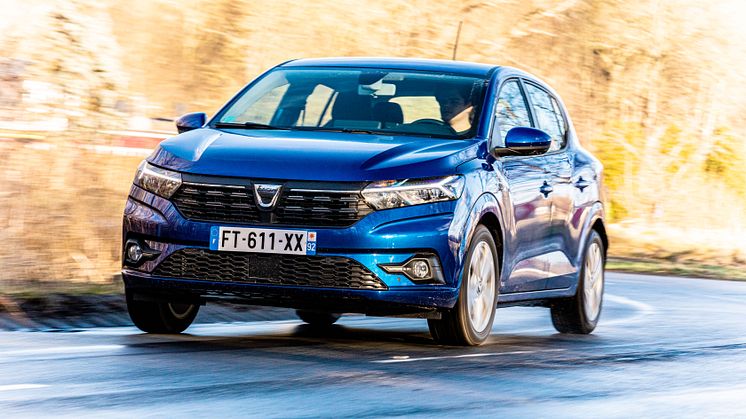 Alle gode gange tre for Dacia Sandero