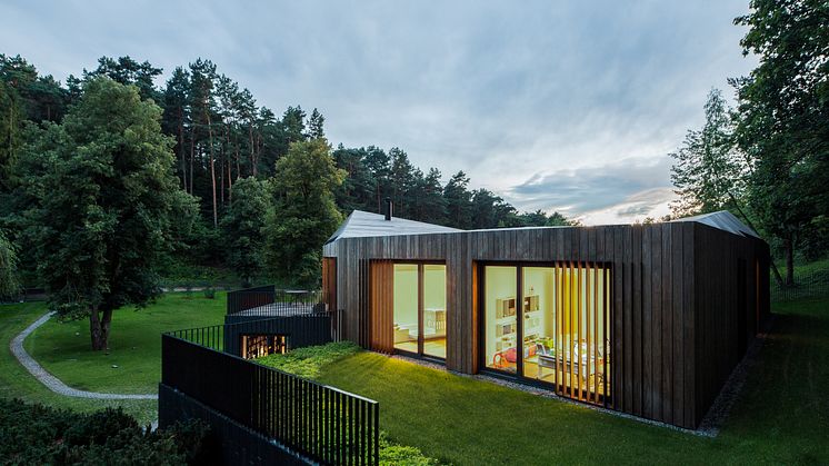 Valley Villa mit Kebony Fassade