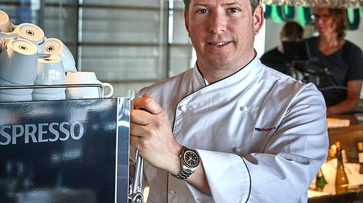 Nespresso Business Solutions har inlett ett samarbete med  Pontus Frithiof 