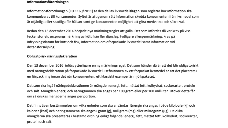 Nya märkningsregler