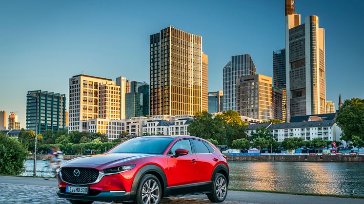 Mazda CX-30 i Soul Red Crystal