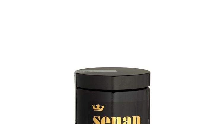 Kronans Apoteks senap smaksatt med cognac och saffran