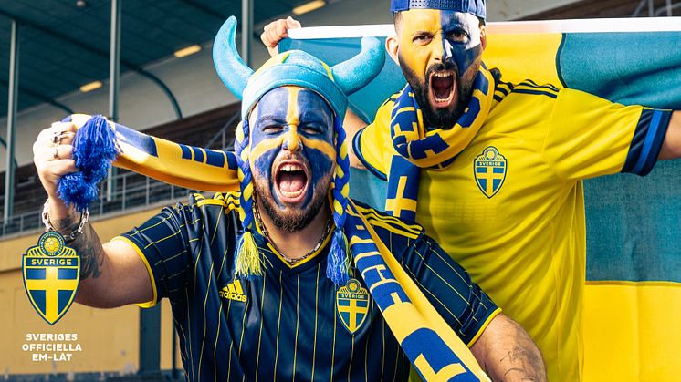 ​”Flaggan I Topp” festen kan börja- idag släpps den officiella EM-låten med Anis Don Demina och SAMI