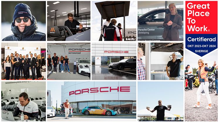 Hedin Performance Cars Sverige kvalificerar sig som ett "Great Place To Work" med ett genomsnittligt resultat på 90%