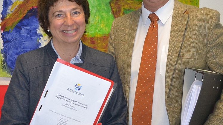 HdWM-Vizepräsidentin Prof. Dr. Dolores Sanchez Bengoa und Prof. Dr. Hans-Rüdiger Kaufmann. Foto: Motzko