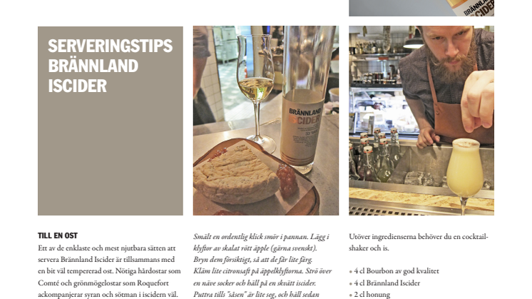 Serveringstips Brännland Cider