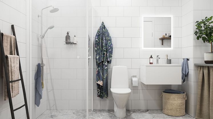 Välplanerade lägenheter där man bor nära både staden och naturen.